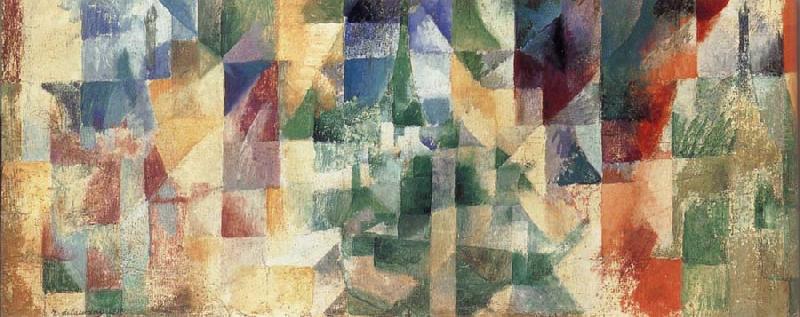 Delaunay, Robert The three landscape of Window Germany oil painting art